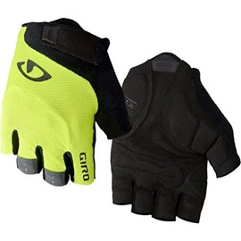 Giro Bravo Gel Bike Gloves yellow/black Glove size L 2019 Full finger bike gloves