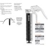 PROLUBE Professional Duty Pistol Grip Grease Gun | 14-Ounce Capacity