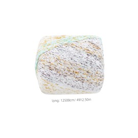 Operitacx 1 Roll Soft Cotton Crochet Yarn for DIY Knitting Projects Versatile Crafting Thread for Scarves Blankets and Cushions for Beginners and Creative Crafts