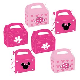 12Pcs Pink Mouse Gift Box,For Mouse,3 Styles of Cute Mouse Theme Party Favor Candy Boxes,for Cartoons Theme Birthday Gift Giving Party Favors Decorations Supplies
