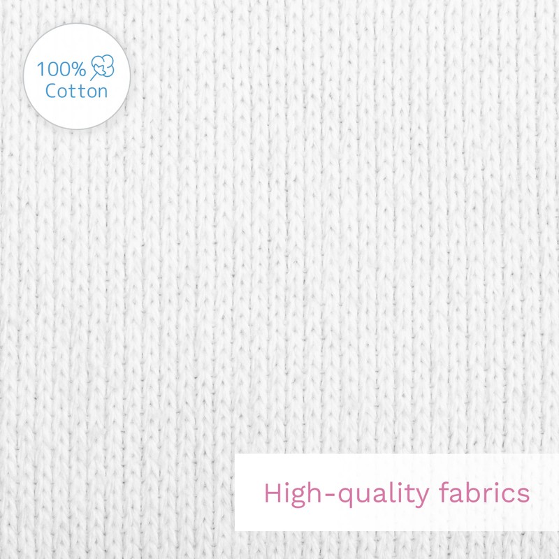 2X Jersey 100% Cotton Fitted Sheet for 120 x 60