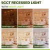 12 Pack Recessed Lighting 4 Inch with Night Light, 4