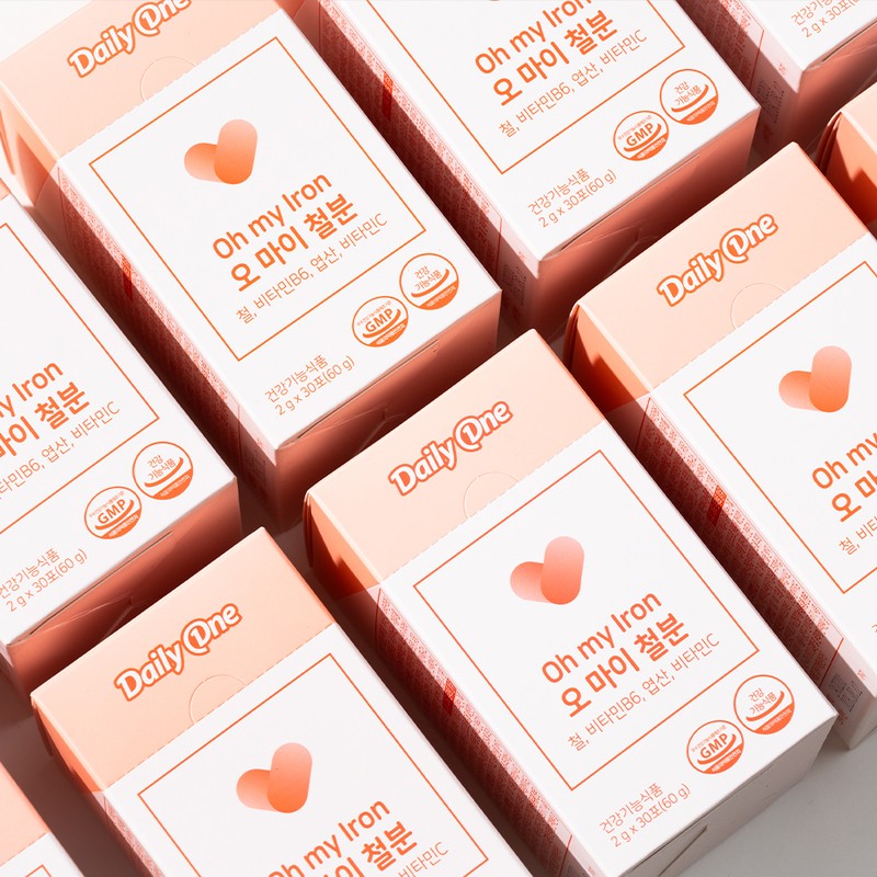 DAILYONE Daily One Oh My Iron High Non-heme Iron Iron