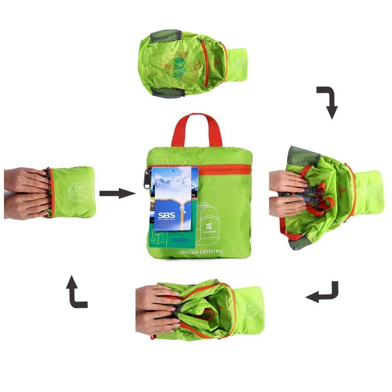EGOGO Waterproof Foldable Packable Hiking Travel Backpack School Bag Backpack