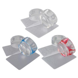 Baluue 3sets Creative Nail Art Stamping Tool Kit Unique Templates for Manicure Plates for Nail Designs Includes Stampers