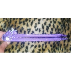 Unbranded VINTAGE METAL FLAKE PURPLE GLITTER WALLET Y2K PUNK HOT TOPIC 2000'S PIN UP ROCK