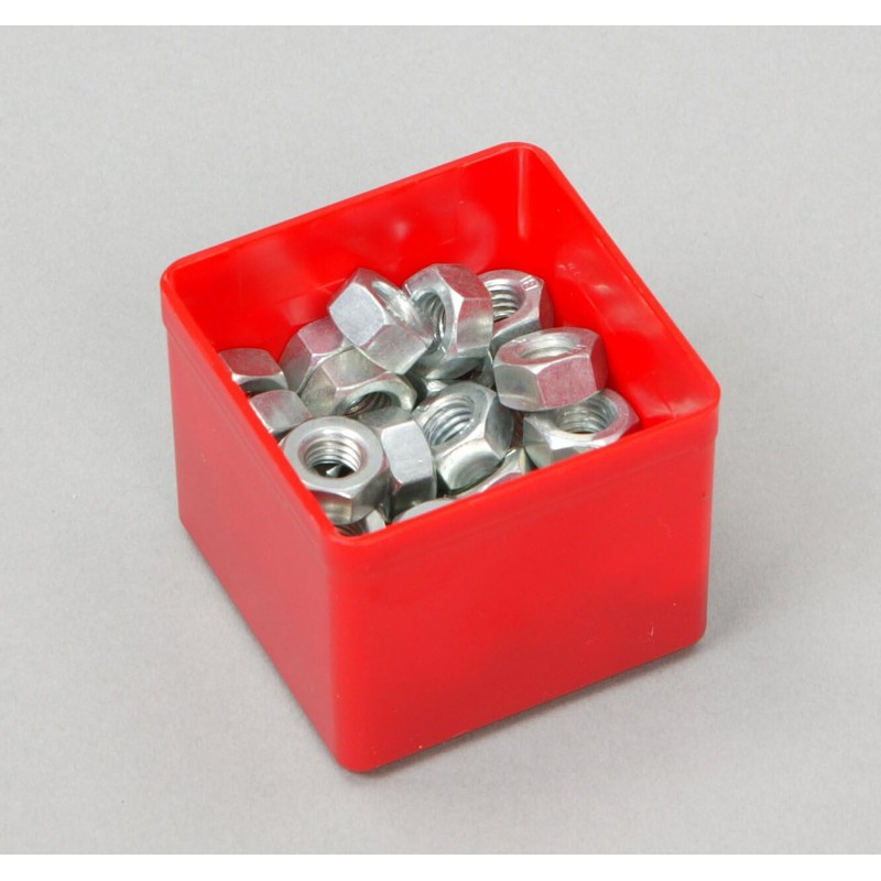 allit Plastic Box Allit Parts Case for EuroPlus Red 54X54X45mm