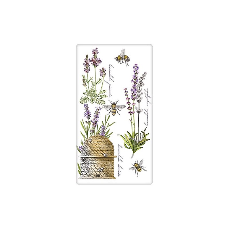Mary Lake Thompson Flour Sack Towel Designed by Botanical Lavender,