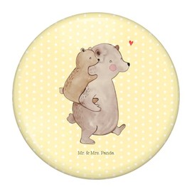 Mr. & Mrs. Panda 50 mm Button Dad Bear – Gift, Pin, Dad, Birthday, Gift Dad, Family, Sister, Lapel Pin, Grandpa, Father's Day, Thank You Dad