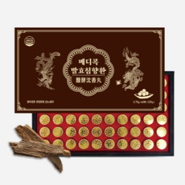 Medicock Fermented Agarwood Pills Gift Set for Parents and Adults 60 Pills / 메디콕 발효 침향환 선물 세트 부모님 성인 60환