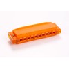 HOHNER Horner Translucent Harp Orange 10 Holes/C Tone