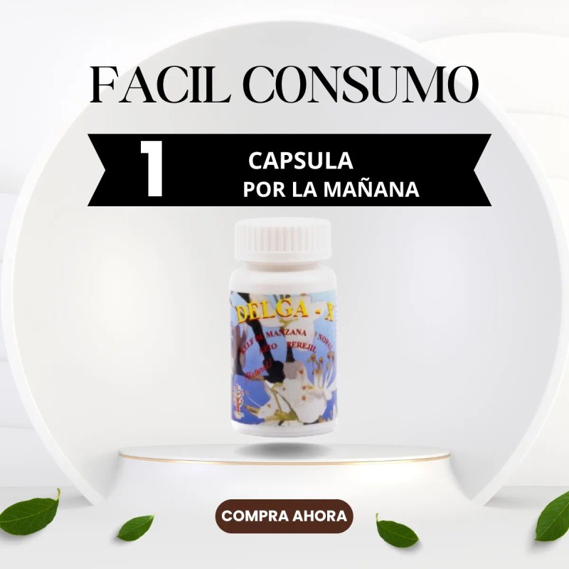 Delga Suplemento Bajar Peso Adelgazar Naturista Sabor