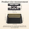 1 Pack Professional 5-Star Series Finale Shaver Replacement Foil &