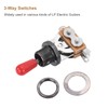 MECCANIXITY 3 Way Short Straight Guitar Toggle Switch Pickup Selector