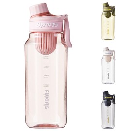 Greyoe Greyoe 1 St??ck Sport Protein Shaker Wasserflasche, Hochwertiger Protein Shaker PC+PP, f??r Fitness Herren und Damen Sport Outdoor und t?glichen Gebrauch