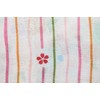 Kurochiku Double-Sided Gauze Tenugui, Cherry Blossoms and Birds
