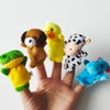 Set of 10 Finger Dolls Set, Plush Finger Puppets Set,