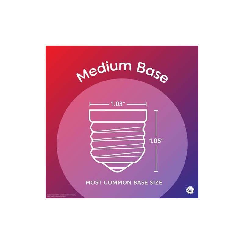 GE LED Light Bulbs, 25 Watt, Soft White, G25 Globe