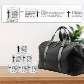 2Pcs Christian Athletic Tape 2IN X 23FT Cotton Zinc Oxied White Sports Tape for Sports, Christian Gifts for Men Women (Joshua 19)