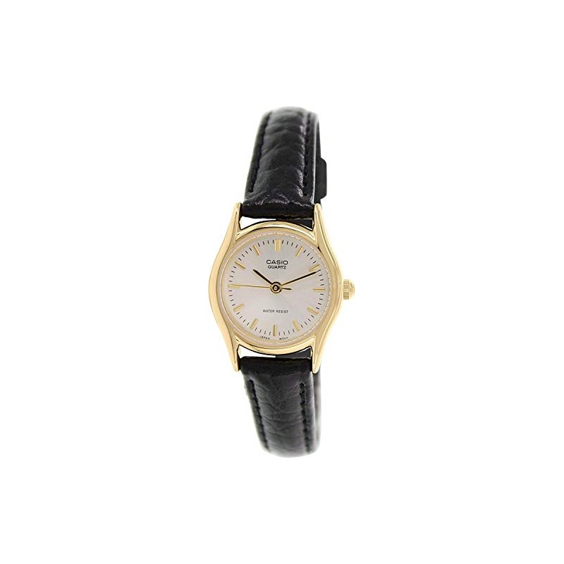 Casio LTP-1094Q-7A Women's Analog Basic Watch Black/Gold/Silver [Clock]