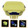 BUGUUYO Dual Layer Fishing Bait Holder Container Capacity Worm Storage
