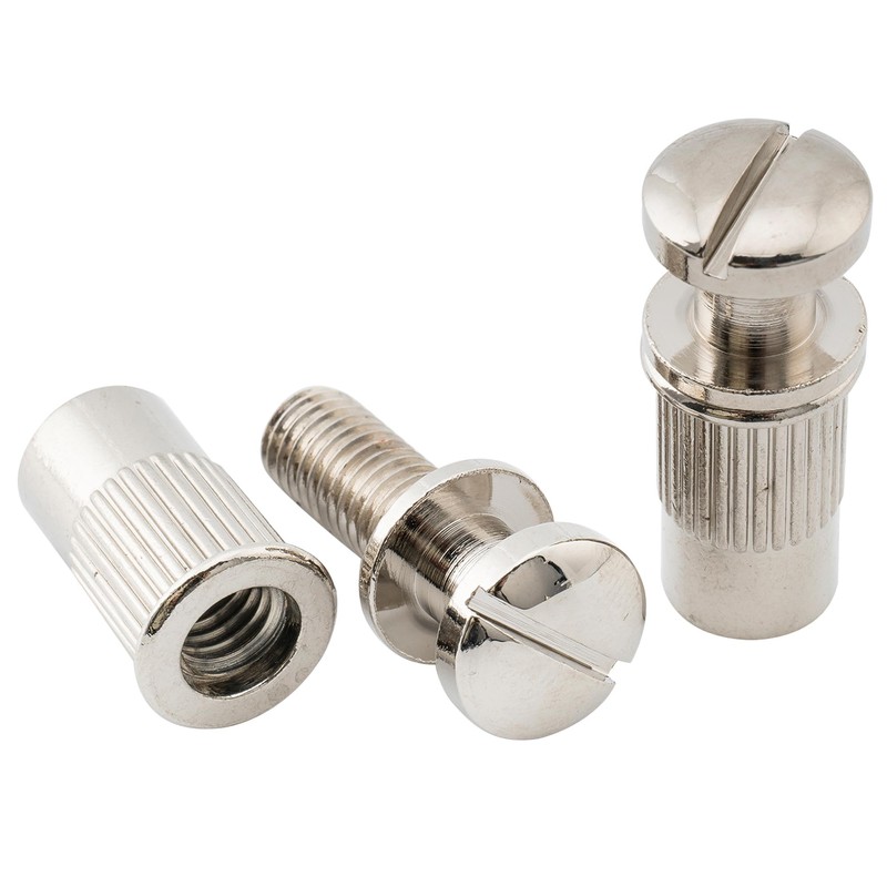 Musiclily Pro M8 Metric Wraparound Bridge Mounting Studs and Inserts