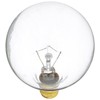 Bulbrite Incandescent G16.5 Candelabra Screw Base (E12) Light Bulb, 25