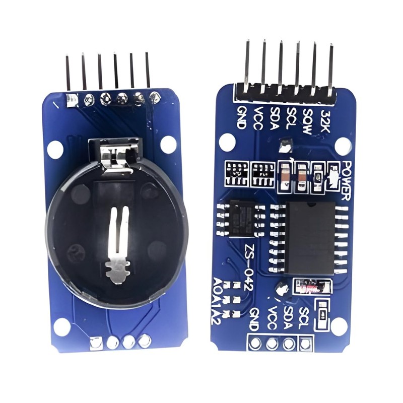 PAMEENCOS 5Pcs DS3231 AT24C32 IIC RTC Clock Module High Precision