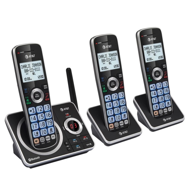 AT&T DLP72362 3-Handset Cordless Phone Answering System with Smart Call