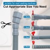 TTFLEX Universal Washing Machine Drain Hose, Washer Drain Hose Extension