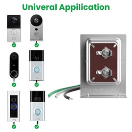 Doorbell Transformer 16V 30VA Compatible with Ring Wired Video Doorbell, Ring Doorbell Replacement Part Door Bell Transformer for Wired or Wireless Chimes, Safe UL Listed Wired Doorbell 30VA