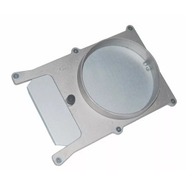 Bluefin Blast Gates 4" Manual Blast Gate - Industrial Grade (Aluminum body / Galvanized blade)