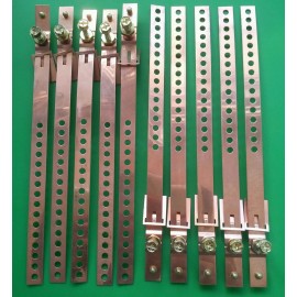 DLS (10 PCS) Copper Ground Strap 9" long - Free Shipping