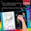 Scratch & Draw Ocean Animals - Scratch Art Activity Book