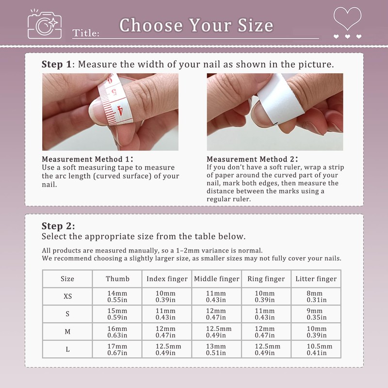 Hantyer Press on Nails, Medium Oval Fake Nails, Pink Cat