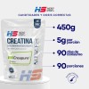 Hero Sport Creatina 450g Creapure Pure Creatine Monohydrate Powder, 90
