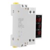 Digital Display Energy Meter Din Rail Mounted Volts Amps Hertz