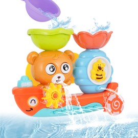 Bath Toy from 1 2 3 4 Years, Bear and Bee, Bath Toy Baby from 1 Year, Bath Toy Water Toy Children, Gift for Boys Girls