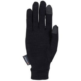 EXTREMITIES MERINO TOUCH LINER GLOVE BLACK (SIZE LARGE)