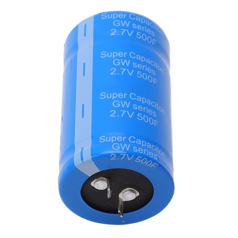 2 Pcs Automobile Car Farad Capacitor 2.7V 500F Energy Saving