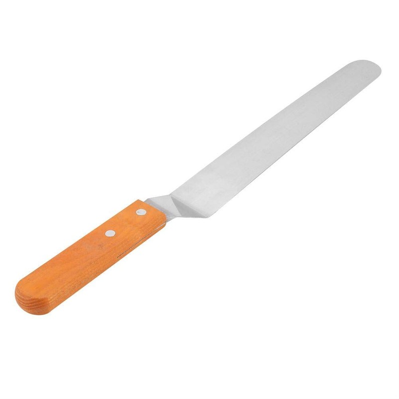 Espátula de Acero Inoxidable para Pasteles, Espátula de Angulo, Espátula