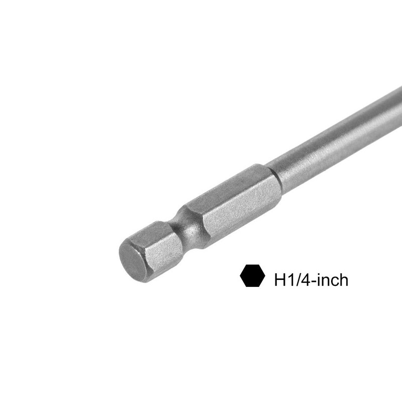 sourcing map T25 Magnetic Torx Screwdriver Bits, 1/4 Inch Hex
