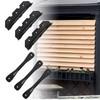 Explranltec Deck Sunblind System Brackets, Louver Hardware System for Blinds