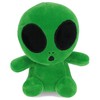 DolliBu Snug Mooshies Green Alien Stuffed Doll - Space Super