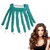 Octopus Hair Curler Headband for Lazy Styling - No-Heat Sleep Wave Maker One Size/Black 4ea