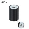 sourcing map 4Pcs 20 x 30mm M6 Thread Female Rubber