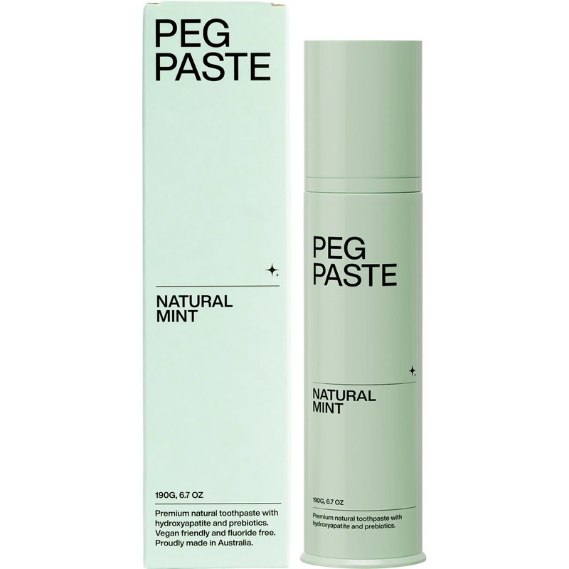 Peg Paste Toothpaste - N001 - Natural Mint 190g