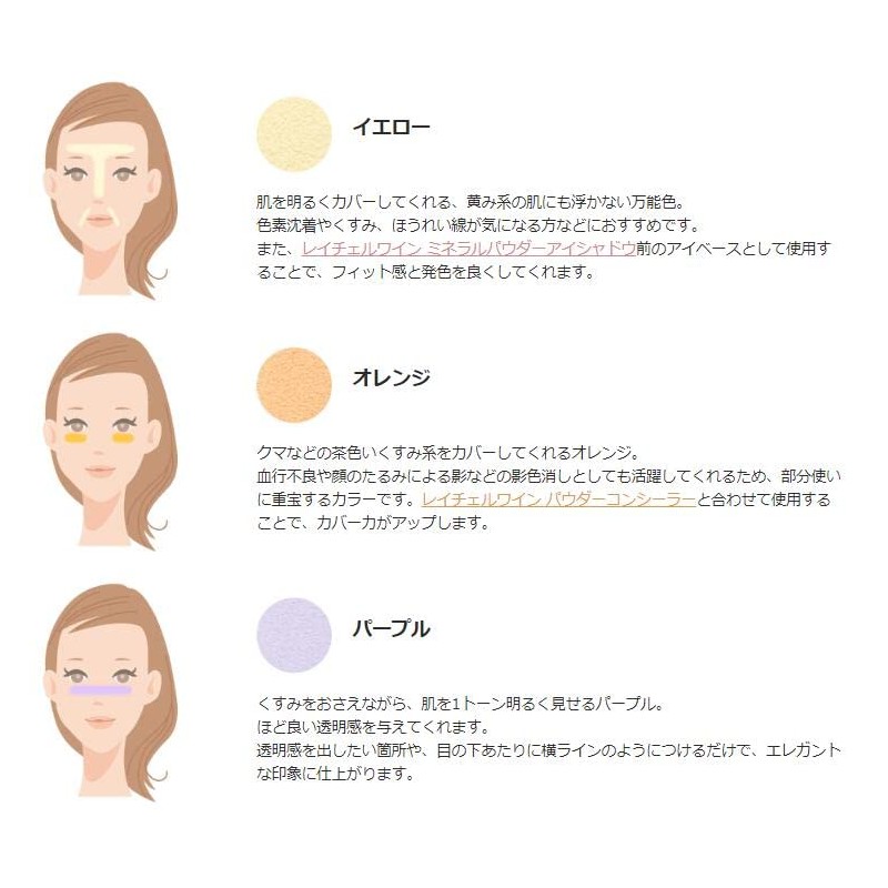 Rachel Wine Control Color Base [Orange CN01] Base Makeup Base