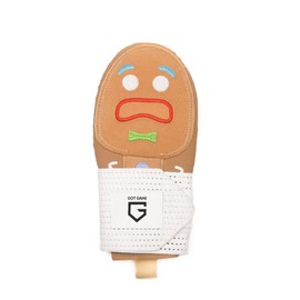 Got Game Got Game Baseball Sliding Mitt - Universal Youth and Adult Sizes - Drippy Drip Accessory Gingerbread Man, Ice Cream, Alien, Ninja, Pencil, Cowboy (Gingerbread Man, Youth)