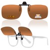 Epavouos Clip-On Polarised Sunglasses, UV400 Protection, Ideal for All Outdoor